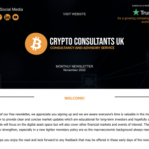 Newsletter of Crypto Consultants UK